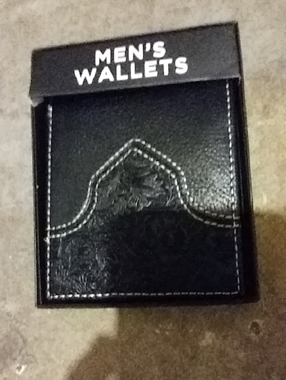 Mens Faux Leather Wallet
